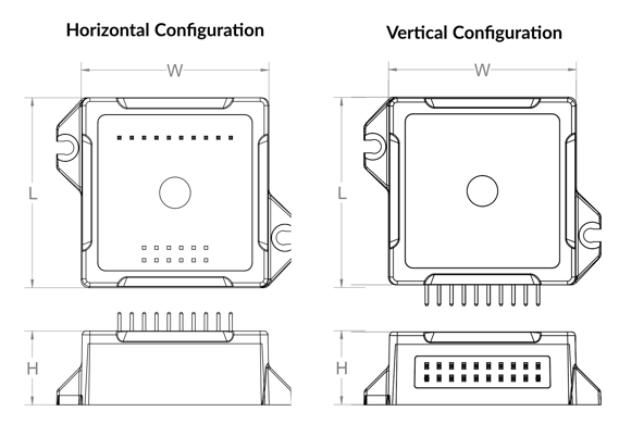 Digital Amplifier Mechanical Dimensions