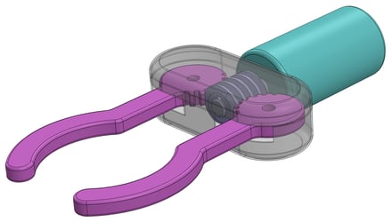 Example of Robotic Gripper Mechanism