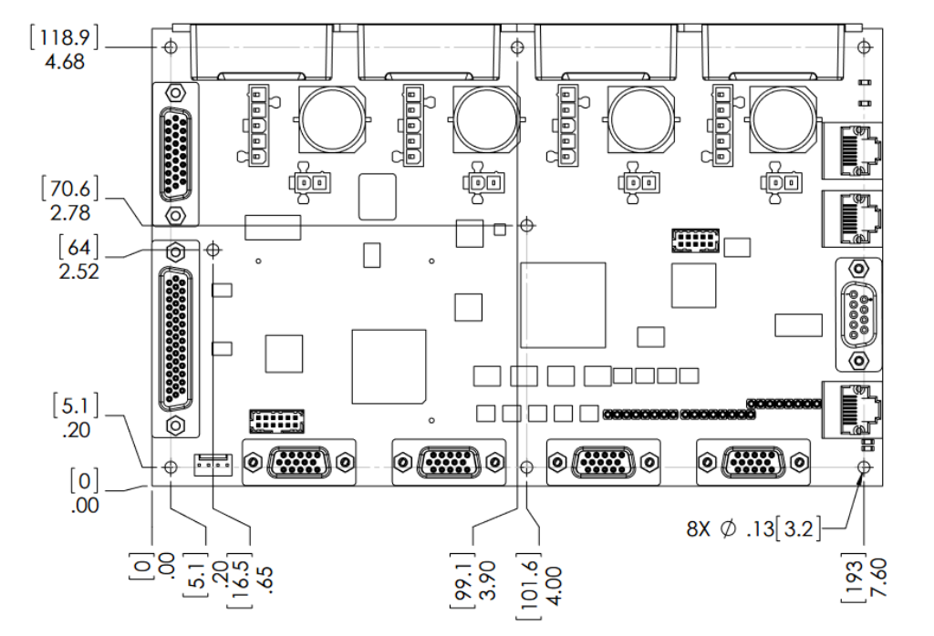 Prodigy CME Mechanical Dimensions