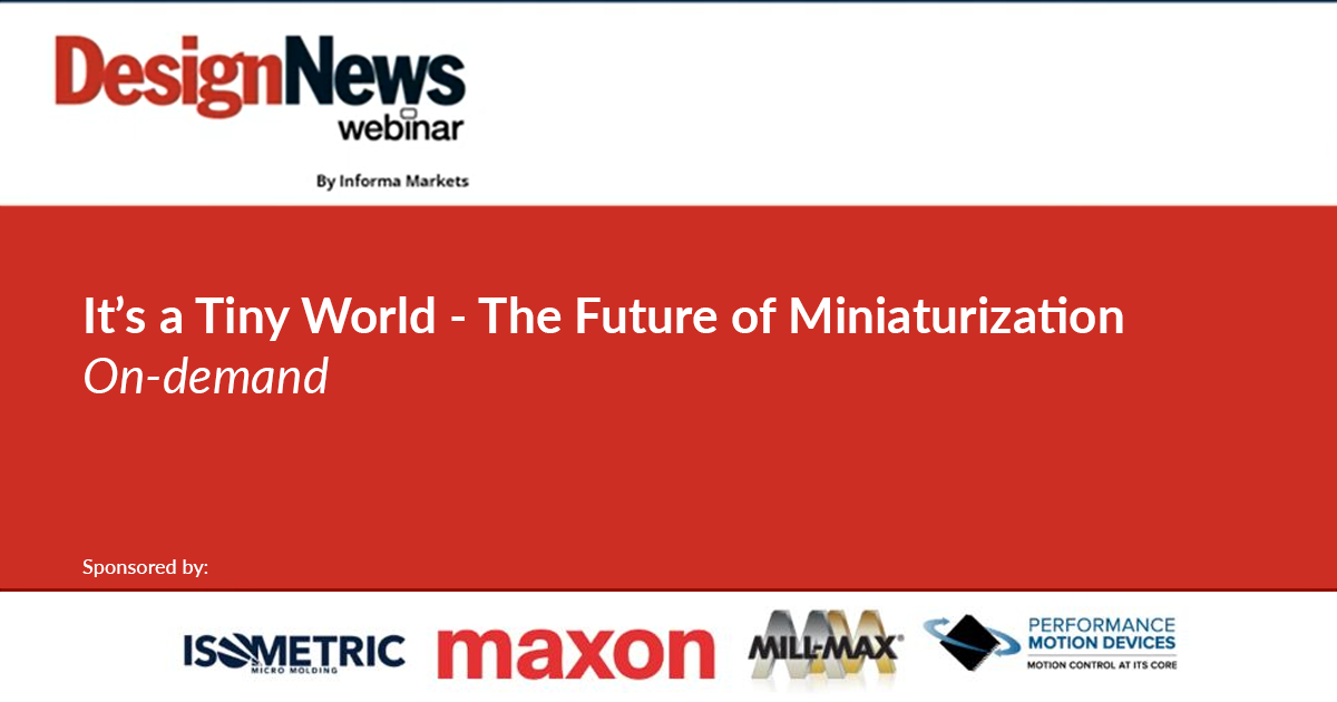 The Future of Miniaturization